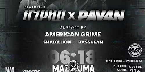 AG Presents Full Send Thursdays - Hypho & Pav4n