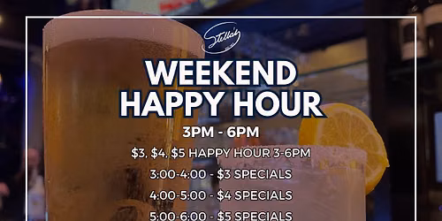 Weekend Happy Hour 