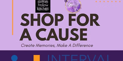 3rd annual Shop for a Cause