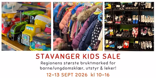Stavanger Kids Sale h\u00f8sten 2026 - STORT bruktmarked