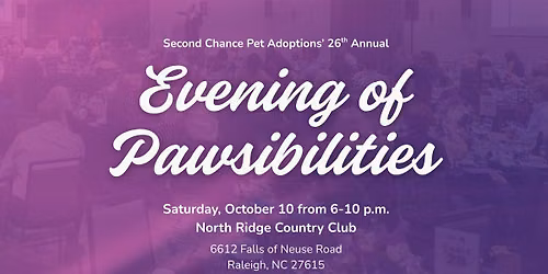 26th Annual Evening of Pawsibilities