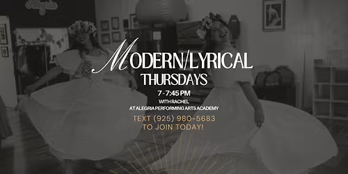 Modern\/Lyrical II with Rachel