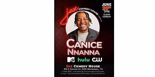 Jax Comedy House with: CANICE NNANNA