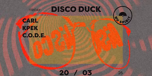Disco Duck DJs Carl & Kpek & C.O.D.E