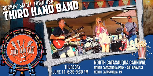 Third Hand Band @ North Catasauqua "Small Town USA" Carnival 