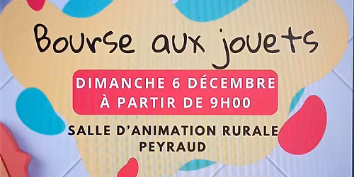Bourse aux jouets et Vente de Croziflette