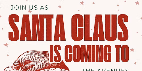 Santa Claus At the Avenues