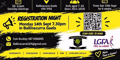 Ballinacurra Gaels Ladies Football Autumn 2026