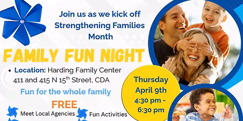 Family Fun Night- Strengthening Families Kickoff Event