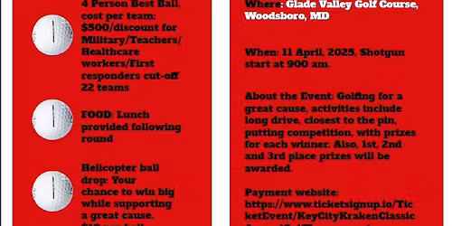 1st Annual Kraken Klassic Golf Tournament