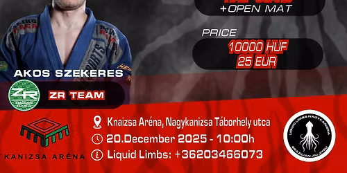 BJJ szemin\u00e1rium Szekeres \u00c1kossal