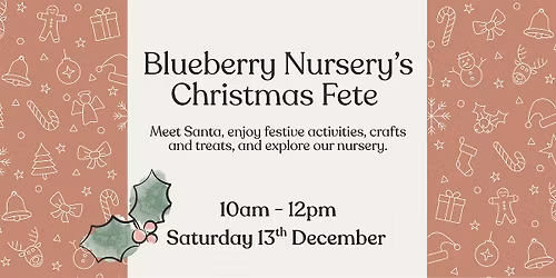Christmas Fete at Blueberry Nursery School