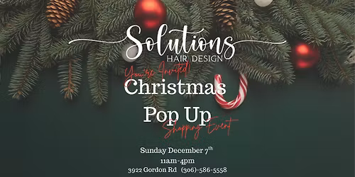 Christmas Pop Up Shopping Event