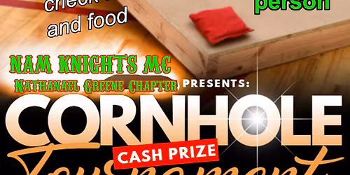 Nam Knights MC, Nathanael Greene Chapter Cornhole Tournament