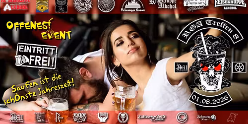 Reisegruppe Alkohol Treffen