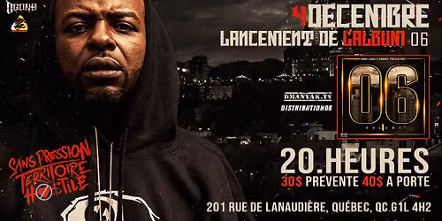 Les soir\u00e9es Faya Burn pr\u00e9sente : Sans Pression  & Lancement officiel de l'album 06, After DjGembel
