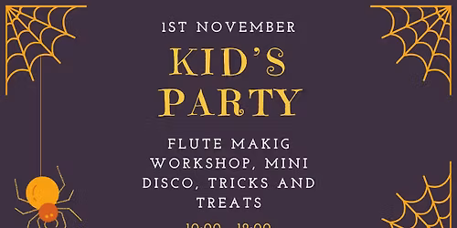 \ud83c\udf83 Halloween Kids Party