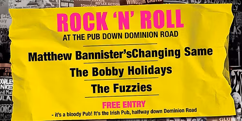The Changing Same with The Bobby Holidays and The Fuzzies