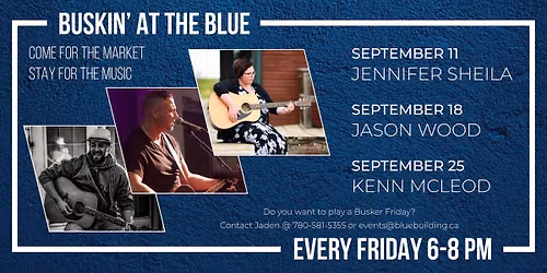 Buskin' at the Blue - September Edition