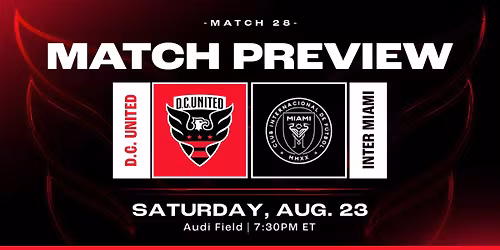 D.C. United vs. Inter Miami CF