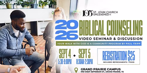 2026 Biblical Counseling Video Seminar & Discussion