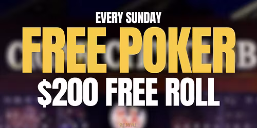 FREE POKER at Cigar City Club