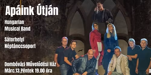 AP\u00c1INK \u00daTJ\u00c1N \u2013 koncert-el\u0151ad\u00e1s | Domb\u00f3v\u00e1r