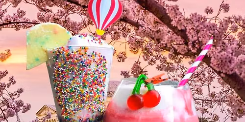 Cherry Blossom Festival Paint 'N Scoop Class at Tipsy Scoop DC