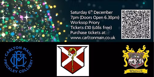 Christmas at Worksop Priory with Carlton Main & Whitwell Brass Band