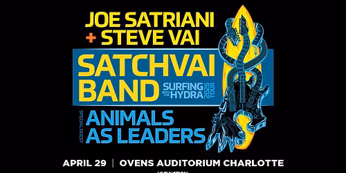 SatchVai Band Ft Joe Satriani & Steve Vai with Animals As Leaders