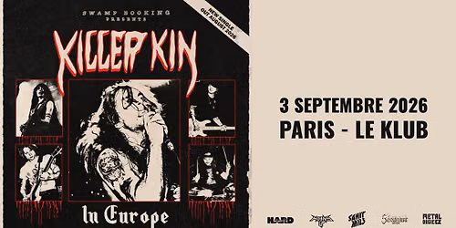 Killer Kin, en concert \u00e0 Paris \/\/ 03.09.2026