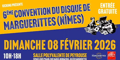 6\u00b0 Convention du Disque de N\u00eemes-Marguerittes