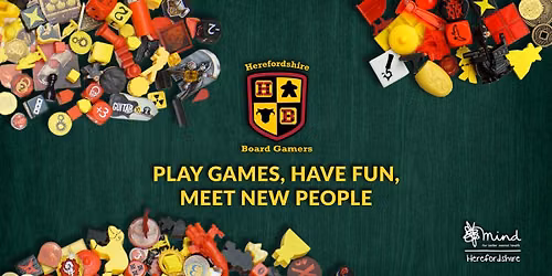 Here for Games afternoon: Board Games (Third Sunday at the Herdsman)