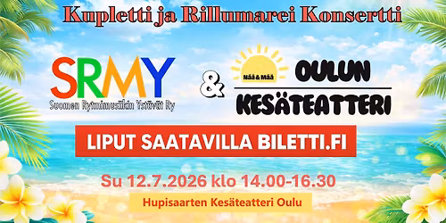 Yhteislaulua sek\u00e4 Kupletti ja Rillumarei Konsertti