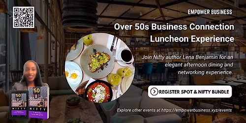 Over 50s Business Connection Luncheon Experience