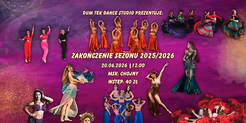Gala na zako\u0144czenie sezonu 2025\/2026 w Dum Tek Dance Studio!
