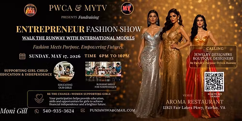 Entrepreneur Fashion Show \u2013 Walk the Ramp With Purpose