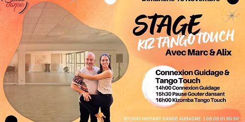 Stage Kizomba Tango Touch avec Marc & Alix