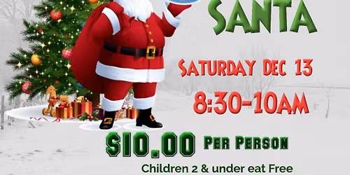 Breakfast W\/Santa 2025