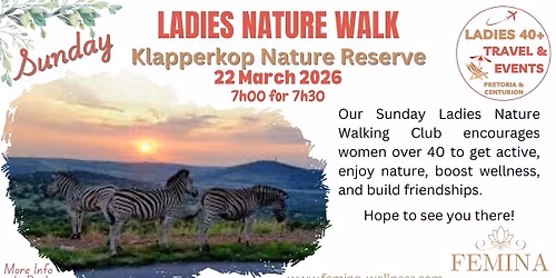 Nature Walk - Klapperkop Nature Reserve