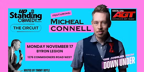 Comedy Juggler Michael Connell "The Circuit" 52