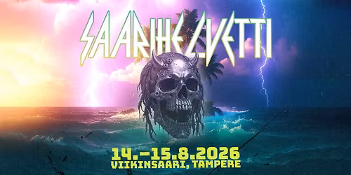 SaariHelvetti, 14. - 15.8.2026, Viikinsaari, Tampere