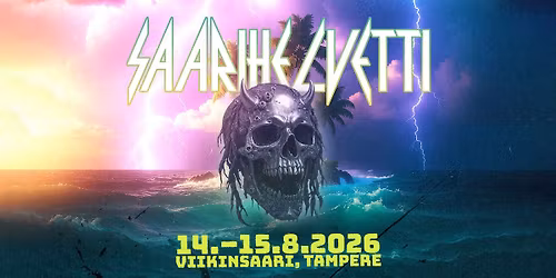 SaariHelvetti, 14. - 15.8.2026, Viikinsaari, Tampere
