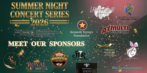 Thank you Sponsors