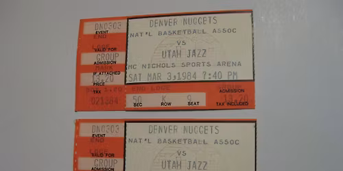 Denver Nuggets at Utah Jazz at Delta Center