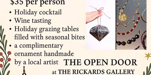 Holiday Sip and Shop!