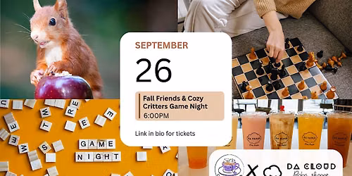 Fall Friends & Cozy Critters Game Night