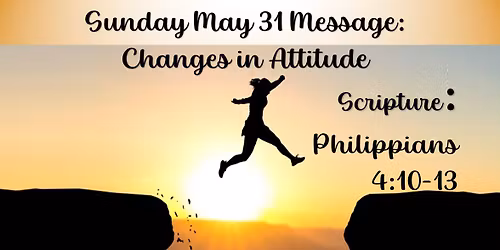 Sunday May 31 Worship Service