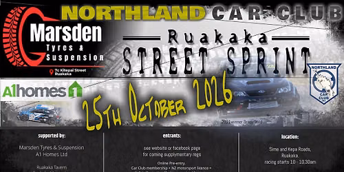 NCC Ruakaka Street Sprint