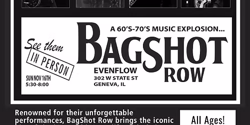 BagShot Row - The Best in Retro Rock!